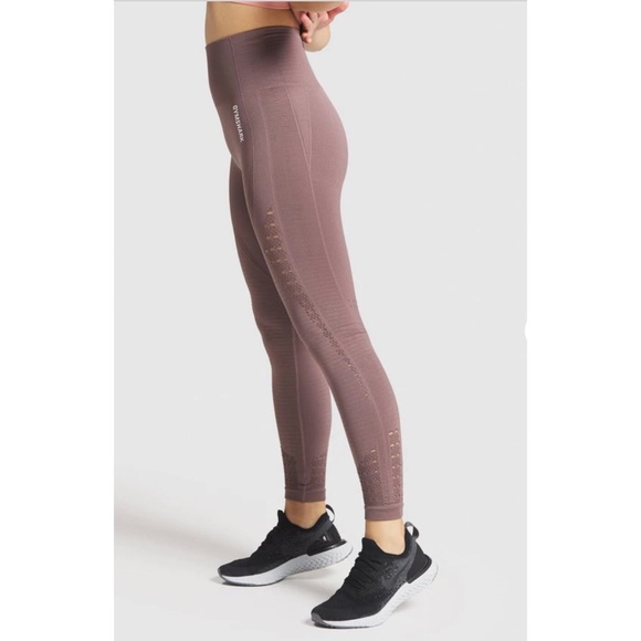 Like New GymShark Seamless Highwaisted Leggings - Picture 3 of 8